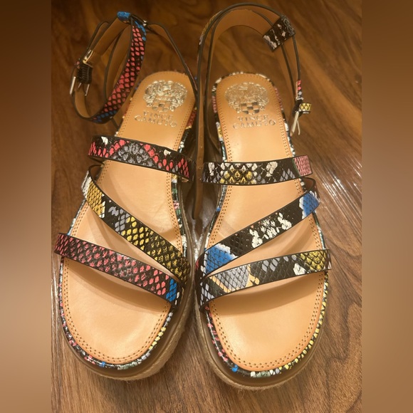 Vince Camuto Shoes - Vince Camuto Multi Rainbow Snake. Size 6. NEW